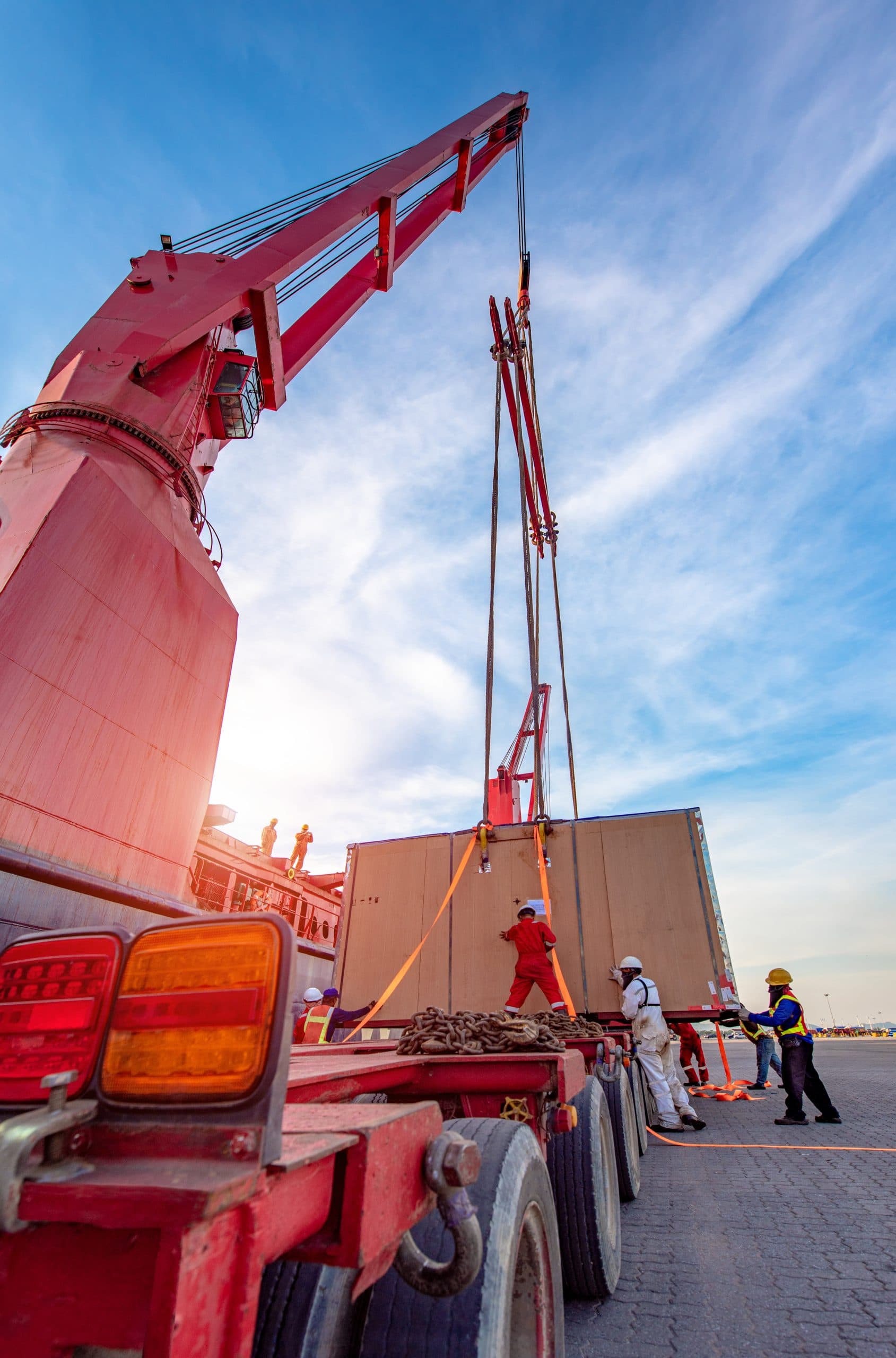 Transport maritime hors gabarit