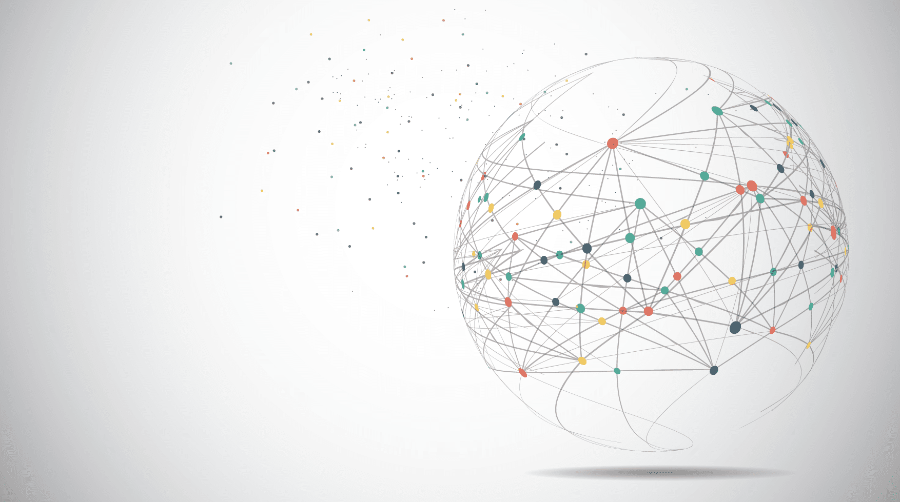 image d'un globe symbolisant des maillages et des interconnexions