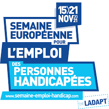 logo de la semaine européenne pour l'emploi des personnes handicapées