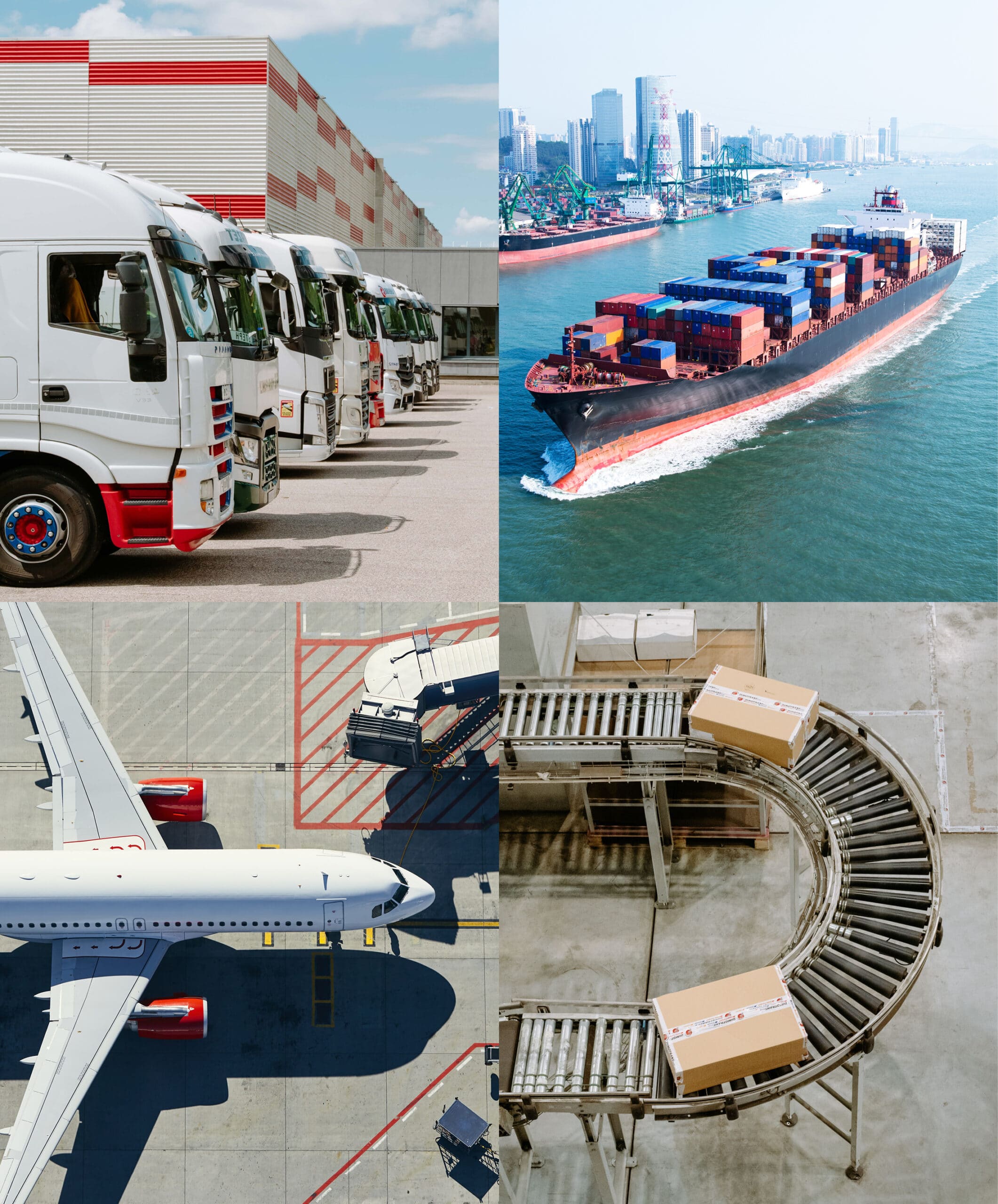 Transport international de marchandises et logistique