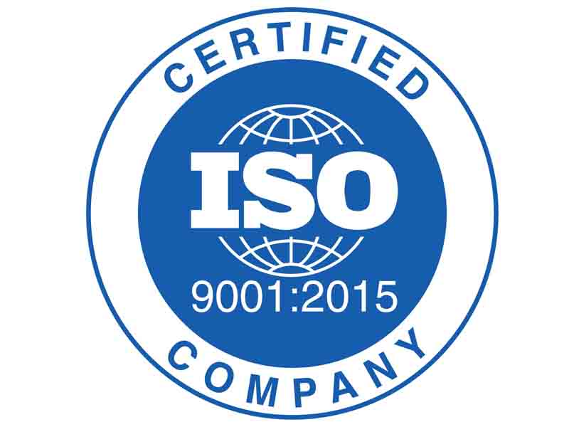 Certificat ISO 9001 V2015