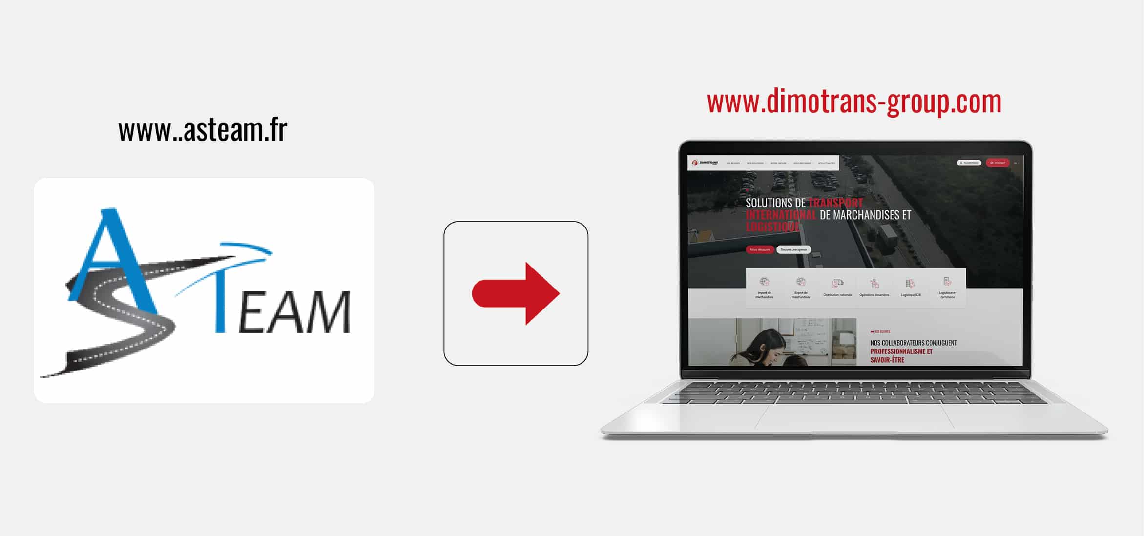 Redirection site AS TEAM