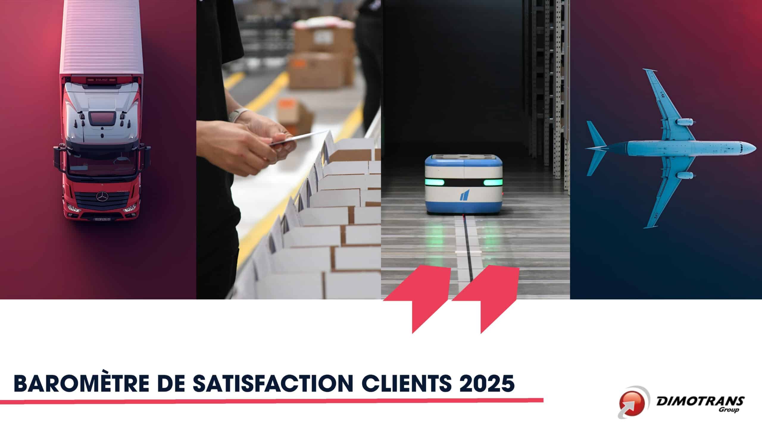 Baromètre satisfaction Dimotrans 